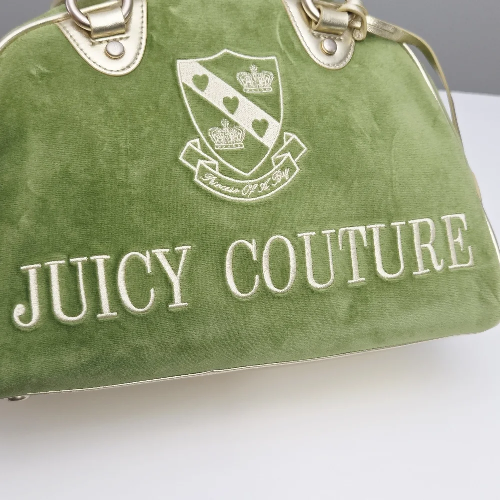 EXCELLENT VINTAGE JUICY COUTURE BOWLER BAG
